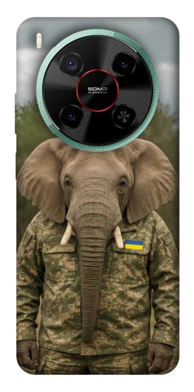 Чохол на ZTE Nubia V70 Max Слон захисник фото 1 з 1
