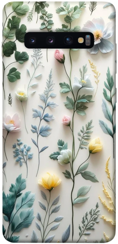 Чохол на Samsung Galaxy S10+ Floral design ver.4 фото 1 з 1