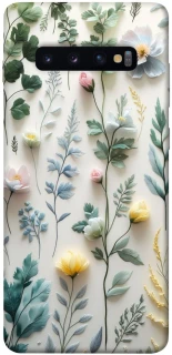 Чохол на Samsung Galaxy S10+ Floral design ver.4 фото 1 з 1