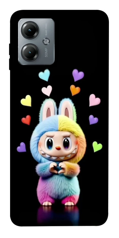 Чохол на Motorola Moto G14 Labubu Love фото 1 з 1