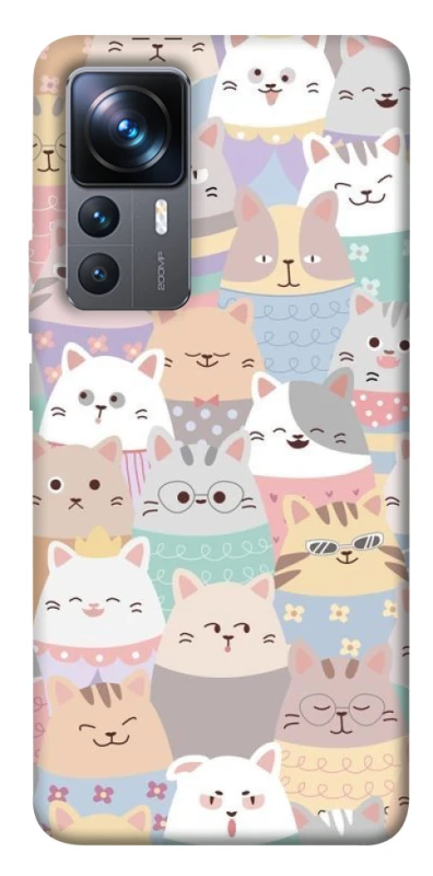 Чехол на Xiaomi 12T / 12T Pro Funny Kittens ver.2 фото 1 из 1