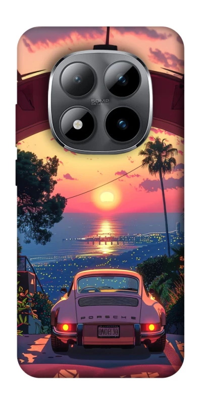 Чехол на Xiaomi Redmi Note 15 Pro 5G Porsche at sunset фото 1 из 1