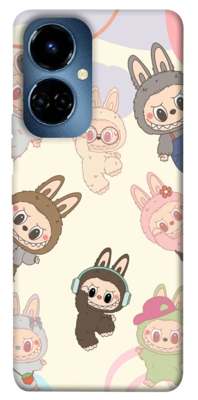 Чохол на TECNO Camon 19 Labubu Dance фото 1 з 1