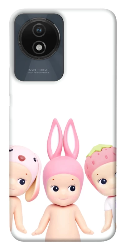 Чехол на Vivo Y02 Pink Pals фото 1 из 1