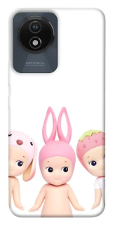 Чехол на Vivo Y02 Pink Pals фото 1 из 1