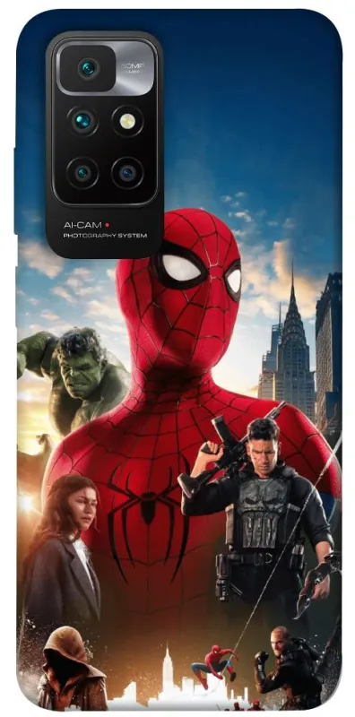 Чехол на Xiaomi Redmi 10 Spider Man ver.2 фото 1 из 1