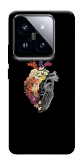Чехол на Xiaomi 14 Pro Heart with flowers фото 1 из 1