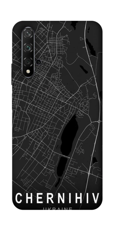 Чохол на Huawei Honor 20 / Nova 5T Chernihiv map фото 1 з 1