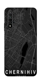 Чехол на Huawei Honor 20 / Nova 5T Chernihiv map фото 1 из 1