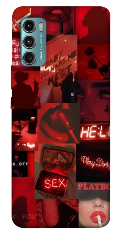 Чехол на Motorola Moto G60 Love collage ver.3 фото 1 из 1