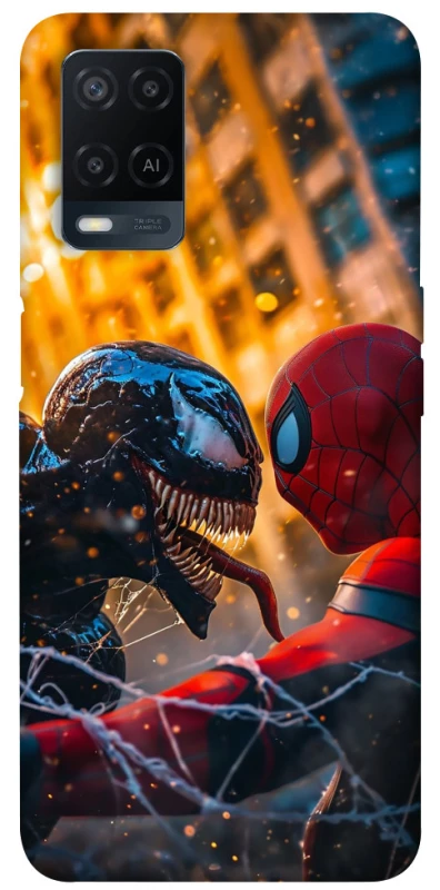 Чохол на Oppo A54 4G Venom vs Spiderman фото 1 з 1
