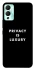Чохол на Infinix Hot 12 Play Privacy is luxury фото 1 з 1