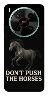 Чехол на ZTE Nubia V70 Max Don't push the horses фото 1 из 1