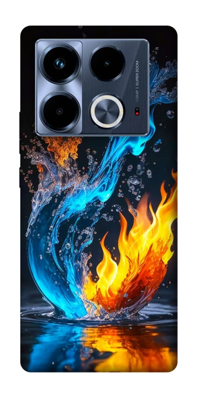 Чохол на Infinix Note 40 4G Water And Fire фото 1 з 1