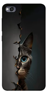 Чехол на Xiaomi Redmi 4a Кот-подглядыватель v2 фото 1 из 1