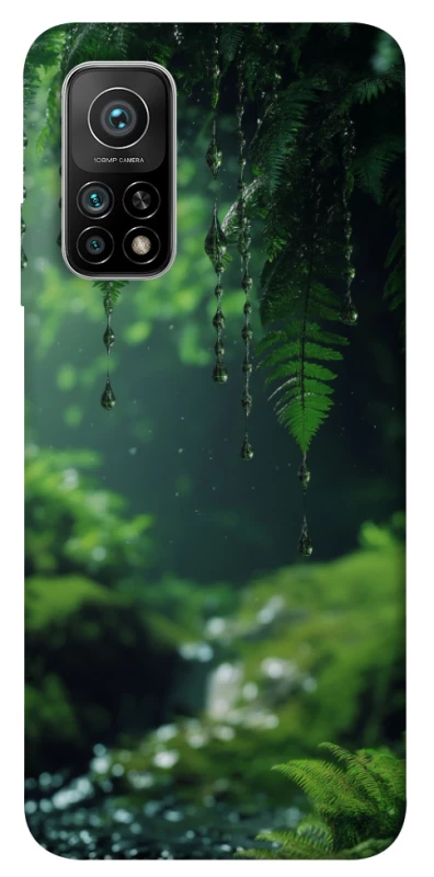 Чехол на Xiaomi Mi 10T rain forest фото 1 из 1