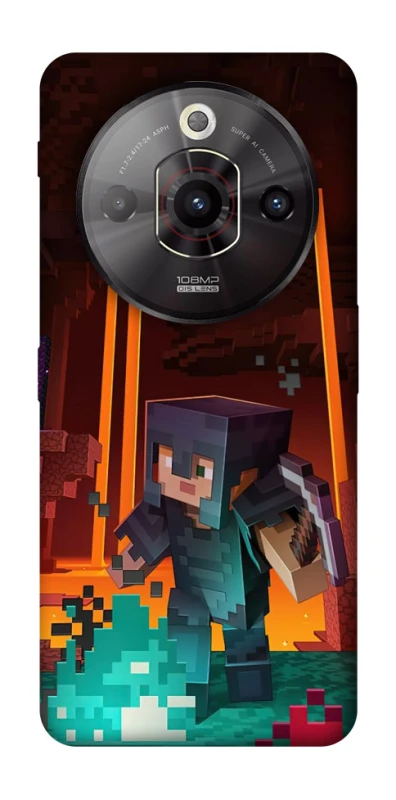 Чохол на ZTE Nubia Focus Pro Minecraft game adventure фото 1 з 1