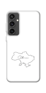 Чохол на Samsung Galaxy S24 FE Ukraine map фото 1 з 1