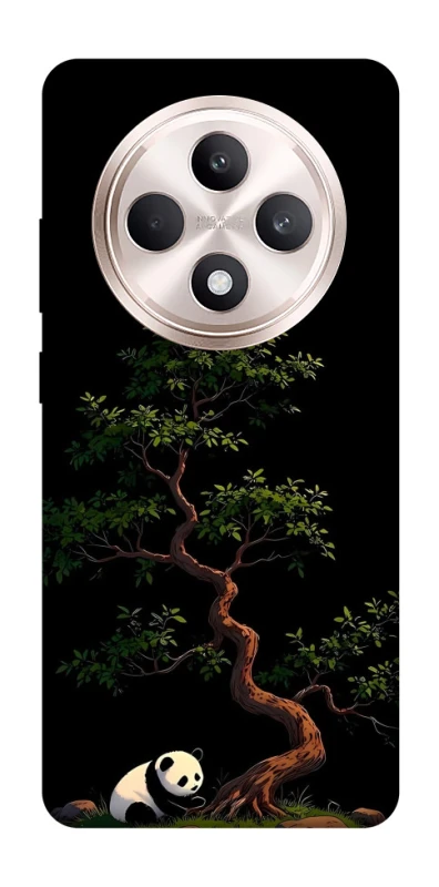 Чехол на Oppo Reno 12 F 4G/5G Panda and tree фото 1 из 1