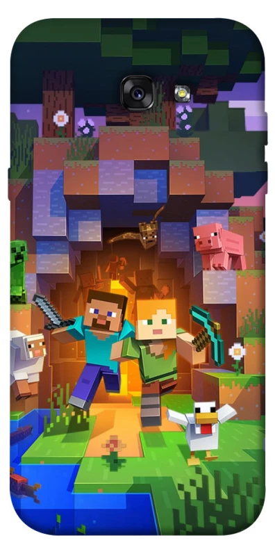Чохол на Samsung A720 Galaxy A7 (2017) Minecraft game фото 1 з 1