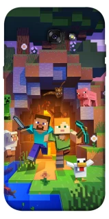 Чехол на Samsung A720 Galaxy A7 (2017) Minecraft game фото 1 из 1