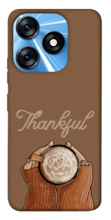Чохол на TECNO Spark 10 Thankful coffee фото 1 з 1