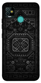 Чехол на TECNO POP 5 Черный ковер фото 1 из 1