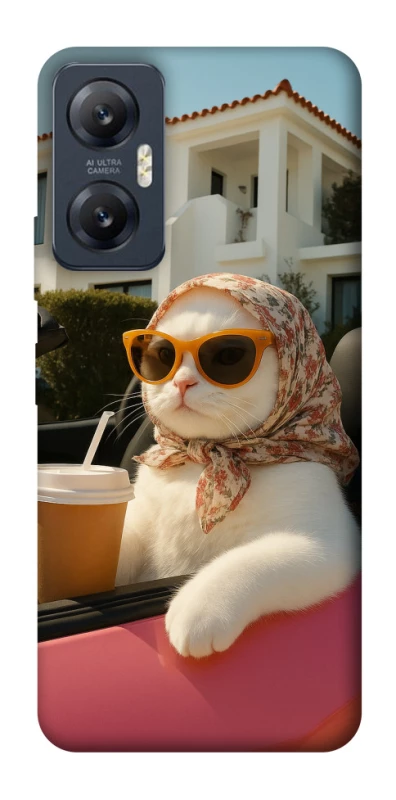 Чехол на Infinix Hot 20 5G Stylish Cat Cruise фото 1 Чехол на Infinix Hot 20 5G Stylish Cat Cruise фото 1 из 1