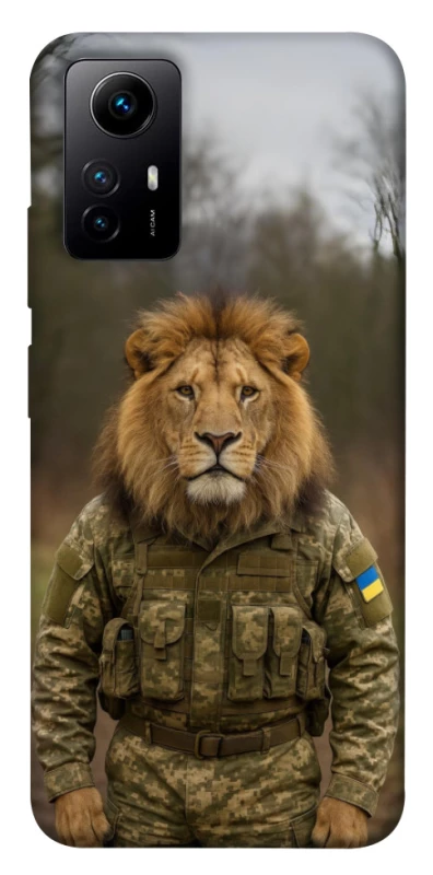 Чохол на Xiaomi Redmi Note 12S Лев захисник фото 1 з 1