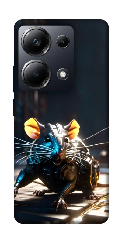 Чохол на Xiaomi Poco M6 Pro 4G Cyber rat фото 1 з 1