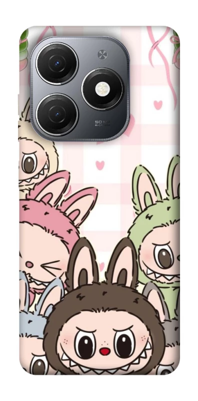 Чохол на TECNO Spark 20 All Labubu 2 фото 1 з 1