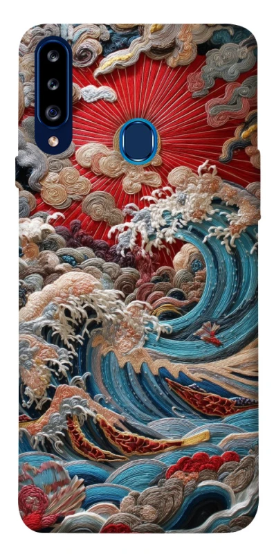 Чохол на Samsung Galaxy A20s Japa wave ver.2 фото 1 з 1