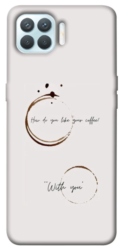 Чохол на Oppo F17 Pro Coffee with you фото 1 з 1