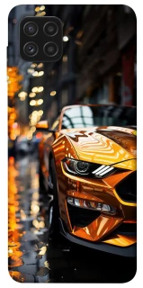 Чохол на Samsung Galaxy A22 4G Golden sports car фото 1 з 1