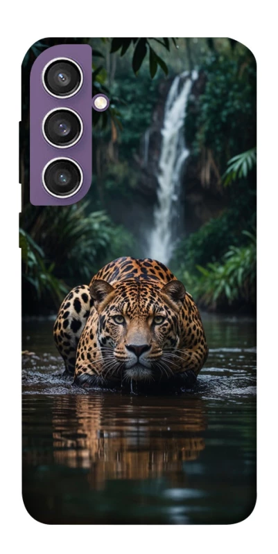Чехол на Samsung Galaxy S23 FE Leopard in water фото 1 из 1