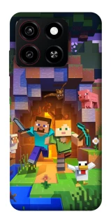 Чохол на ZTE Blade A35 4G Minecraft game фото 1 з 1