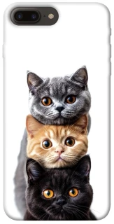 Чохол на Apple iPhone 7 plus / 8 plus Гарні котики фото 1 з 1