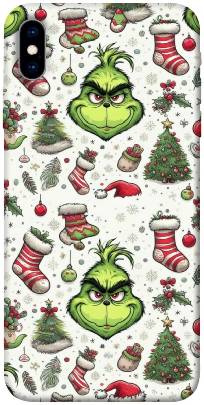 Чохол на Apple iPhone X (5.8") Grinch mood ver.3 фото 1 з 1