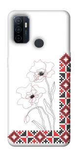 Чохол на Oppo A53 / A32 / A33 Вишиванка на смартфон фото 1 Чохол на Oppo A53 / A32 / A33 Вишиванка на смартфон фото 1 з 1