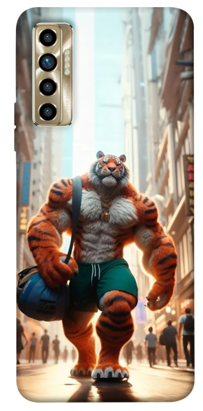 Чохол на TECNO Camon 17P Тигр фото 1 з 1