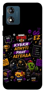 Чехол на Motorola Moto E13 Brawl Stars collage фото 1 из 1