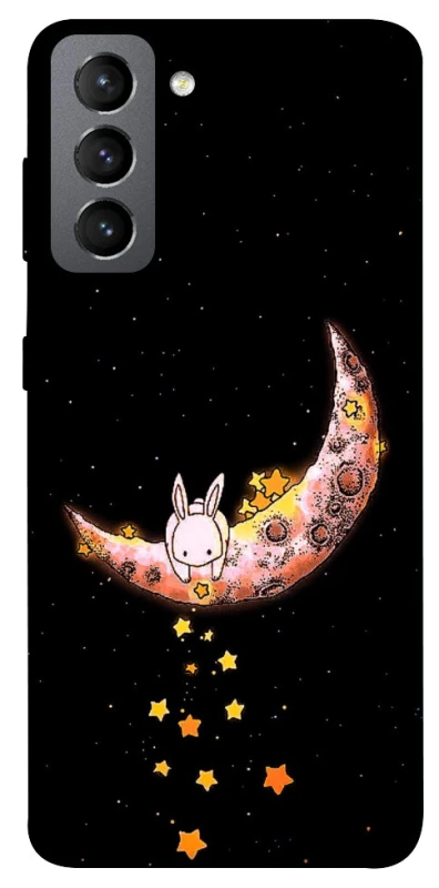 Чохол на Samsung Galaxy S21 FE Moon rabbit фото 1 з 1