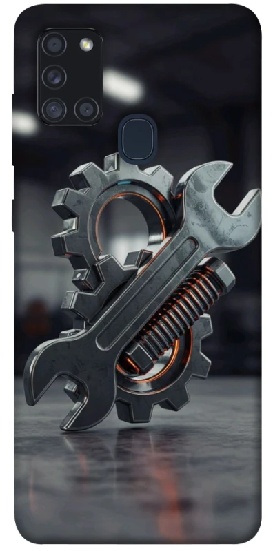 Чохол на Samsung Galaxy A21s Mechanic фото 1 з 1