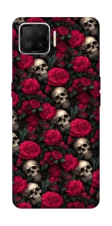 Чохол на Oppo A73 (2017) Черепа та рози фото 1 з 1