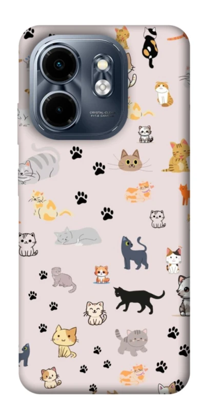 Чохол на Infinix Smart 9 4G / Hot 50i Cat style ver.1 фото 1 з 1