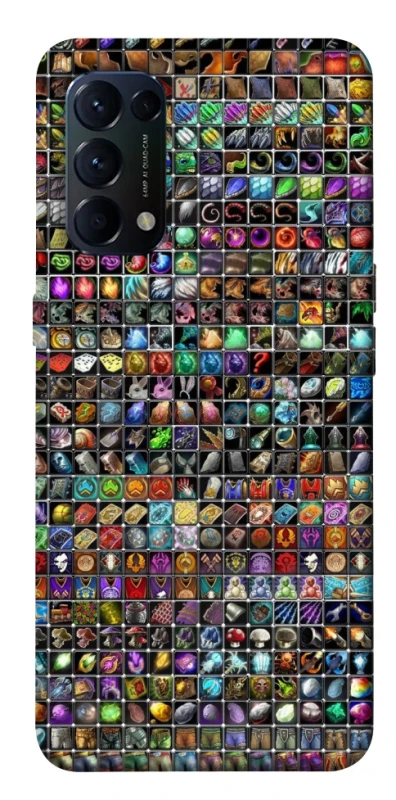 Чохол на Oppo Reno 5 4G Inventory menu ver.1 фото 1 з 1