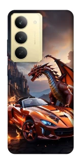 Чохол на Realme 14x Сar and dragon фото 1 з 1