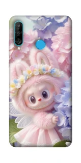 Чохол на Huawei P30 lite Labubu & Flowers ver.1 фото 1 з 1