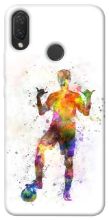Чохол на Huawei P Smart+ (nova 3i) Football Player v3 фото 1 з 1