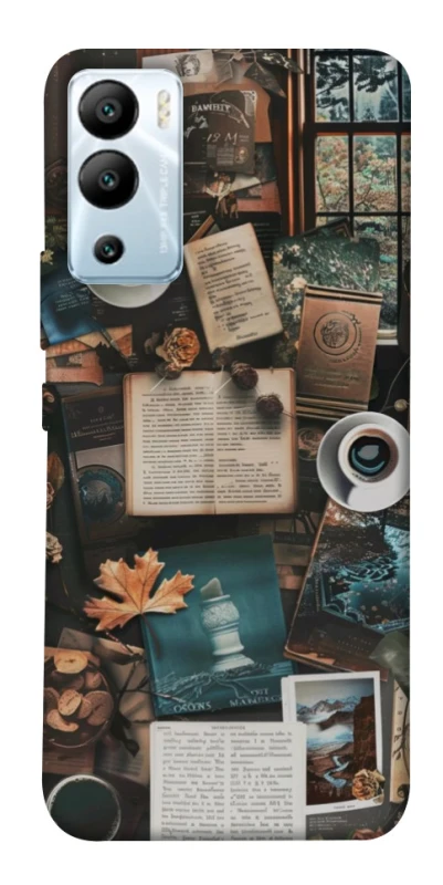 Чохол на Infinix Hot 12i Autumn collage фото 1 з 1